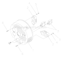 Part Location Diagram of 199539GS Briggs and Stratton Cover, Control Panel, Rbc